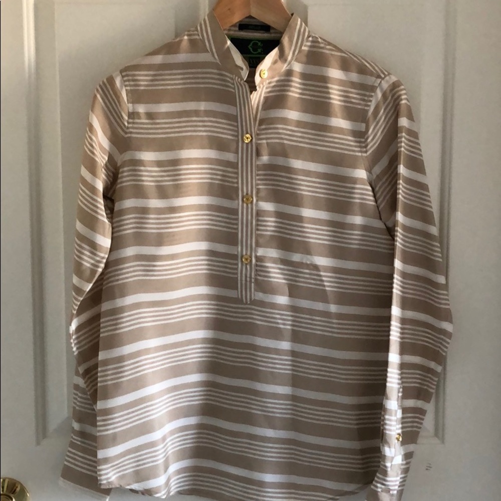 C Wonder silk blouse